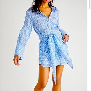Free People button up dress